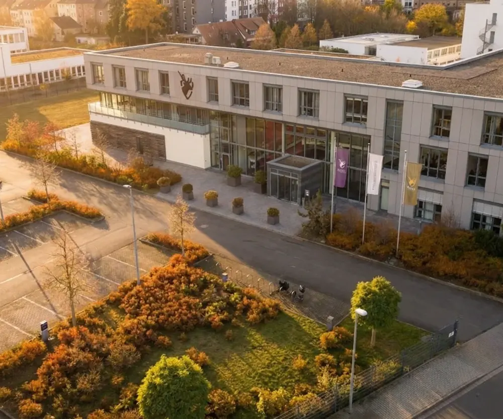 Firmensitz der Firmengruppe in Braunschweig von oben